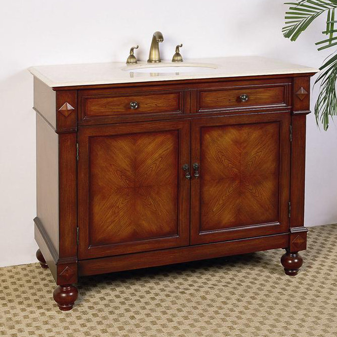 Legion Furniture Hatherleigh 42" Single Chest Bathroom Vanity Set & Reviews Wayfair
