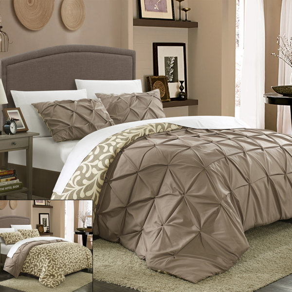 Chic Home Talia 3 Piece Duvet Cover Set & Reviews Wayfair
