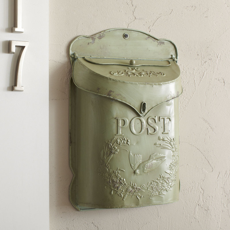 Birch Lane Wall Mounted Mailbox Reviews Wall Mounted Mailbox