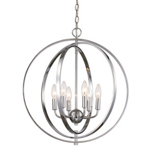 Bebington 6-Light Foyer Pendant