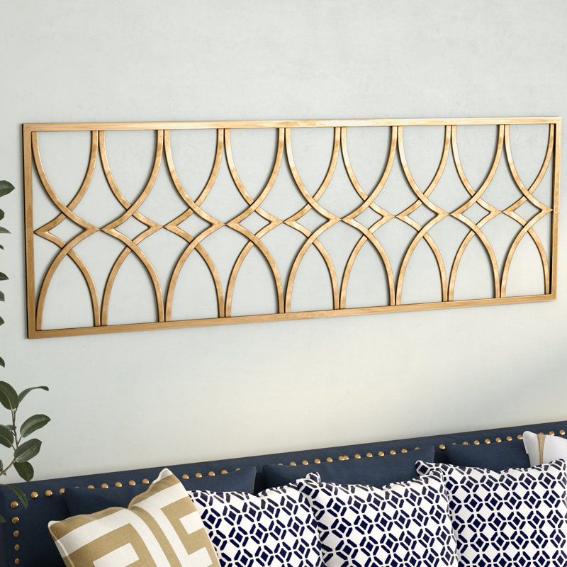 Willa Arlo Interiors Gold Metal Wall Decor Wayfair