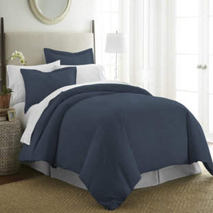 Solid Navy Duvet Cover Wayfair Quickview