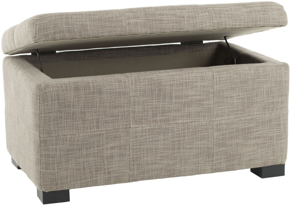 Safavieh Leon Storage Ottoman & Reviews Wayfair