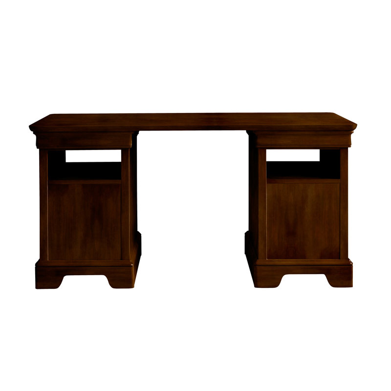 Teaberry Lane Solid Wood Executive Desk Teaberry Lane Solid Wood Executive Desk