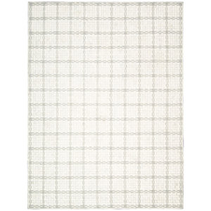 Equestrian Hand-Woven Ivory Area Rug