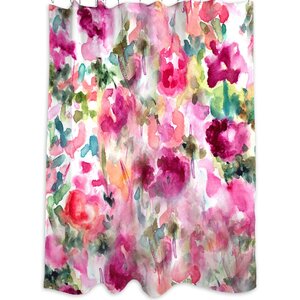 Oliver Gal Home In Wonderland Shower Curtain