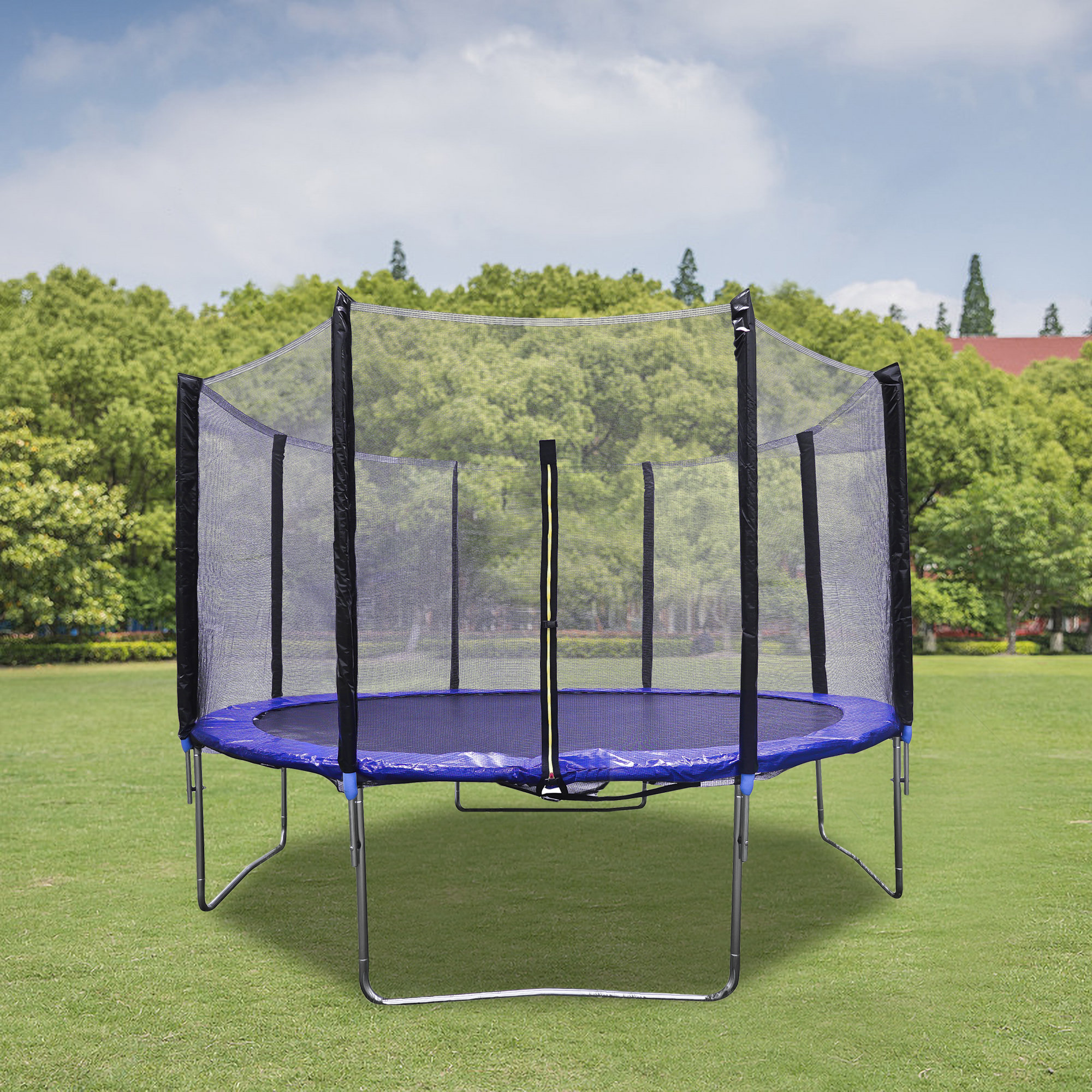 Home Beyond 10 3 Round Trampoline With Safety Enclosure Reviews