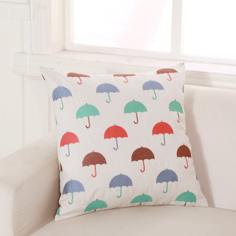 Loom and Mill Umbrellas Decorative Throw Pillow & Reviews Wayfair