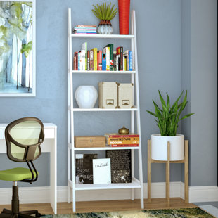 Leaning Bookcases Ladder Shelves You Ll Love Wayfair Save