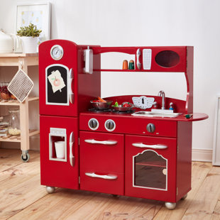 Red Play Kitchen Sets Wayfair Co Uk Save