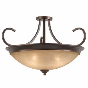 Edgewater 4-Light Semi Flush Mount