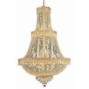 Century 17-Light Crystal Chandelier