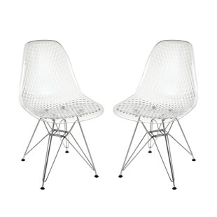 Papasan Plastic Accent Chairs You Ll Love Wayfair Brake Invisible Swivel Papasan Chair Set Of 2
