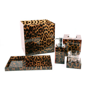 Leopard Tissue Box Cover