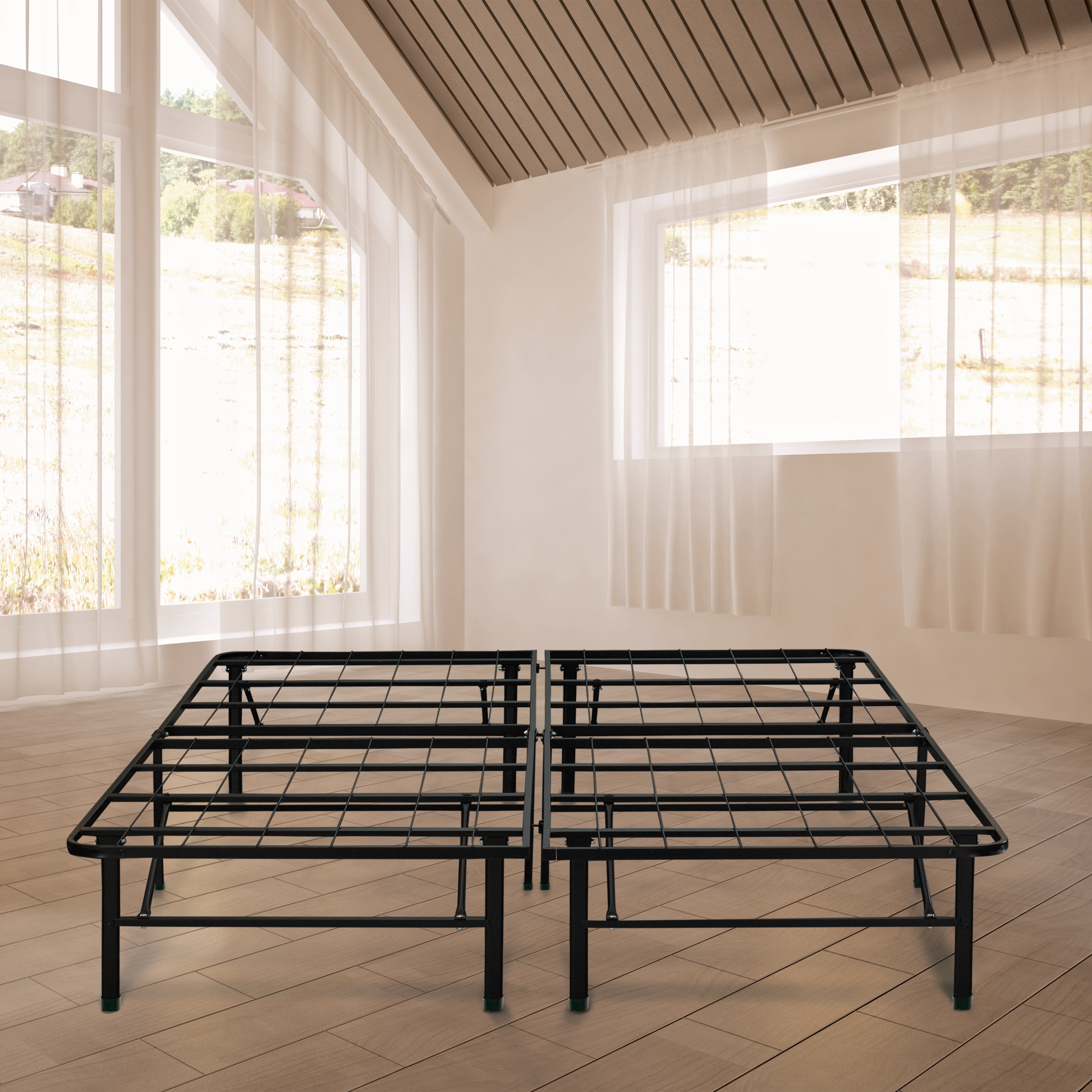 Symple Stuff Joyner Space Saver Platform Bed Frame | Wayfair