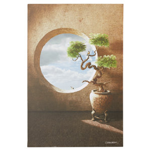 Haiku by Cynthia Decker Framed Photo Graphic Print on Canvas