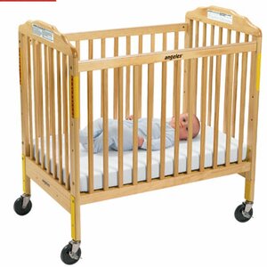 Portable/Mini Crib with Mattress