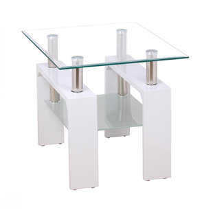 Small White Gloss Tables Wayfair Co Uk Quickview Natural Black White