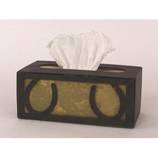 Rectangular Tissue Box Cover Wayfair Horseshoe Rectangular Tissue Box Cover