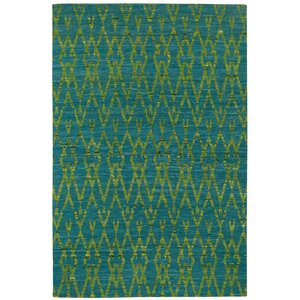 Walnut Creek Flat Woven Ocean Area Rug