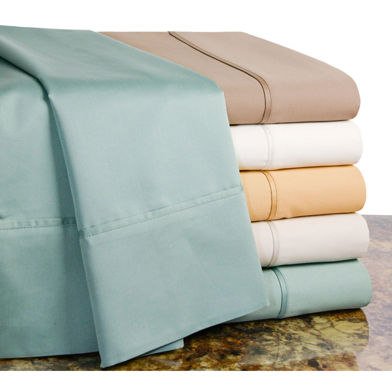 Hotel New York 600 Thread Count 4 Piece Sheet Set Reviews Wayfair
