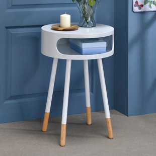 Round Metal Nightstand Wayfair Quickview