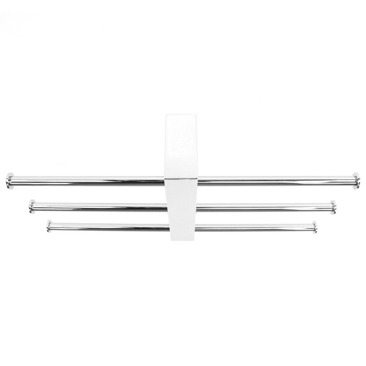 Gedy by Nameeks Bridge Sliding 3Tier Wall Mounted Towel Rack & Reviews