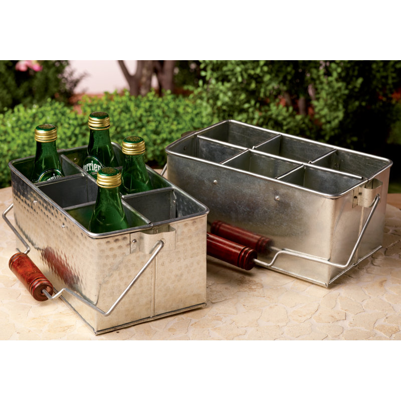 Kindwer Galvanized Metal Bottle Utensil Holder Set Wayfair