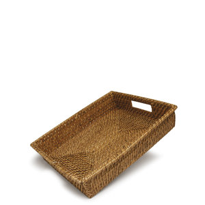 Kleines Tablett Texmex aus Rattan von Sagaform