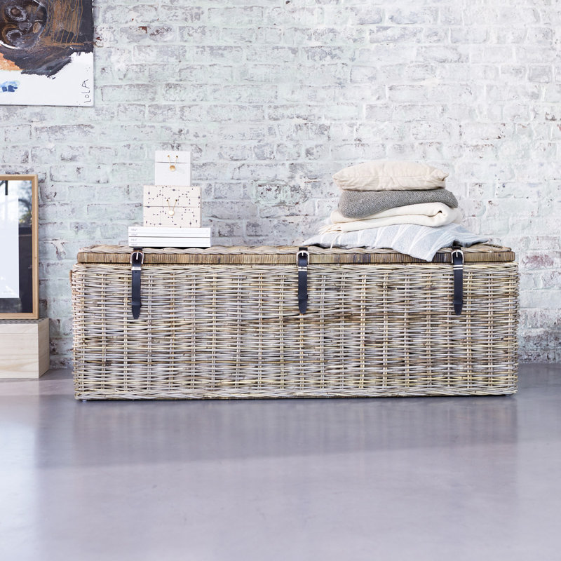 Tikamoon Kubu Rattan Blanket Box & Reviews Wayfair.co.uk