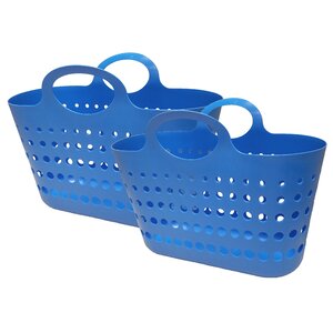 Flexible Plastic Basket (Set of 2)