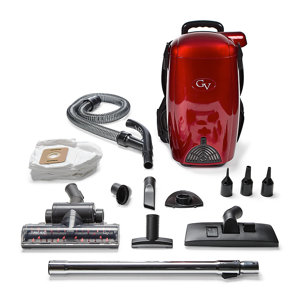 8 Quart Light Powerful HEPA BackPack Vacuum Blower Loaded