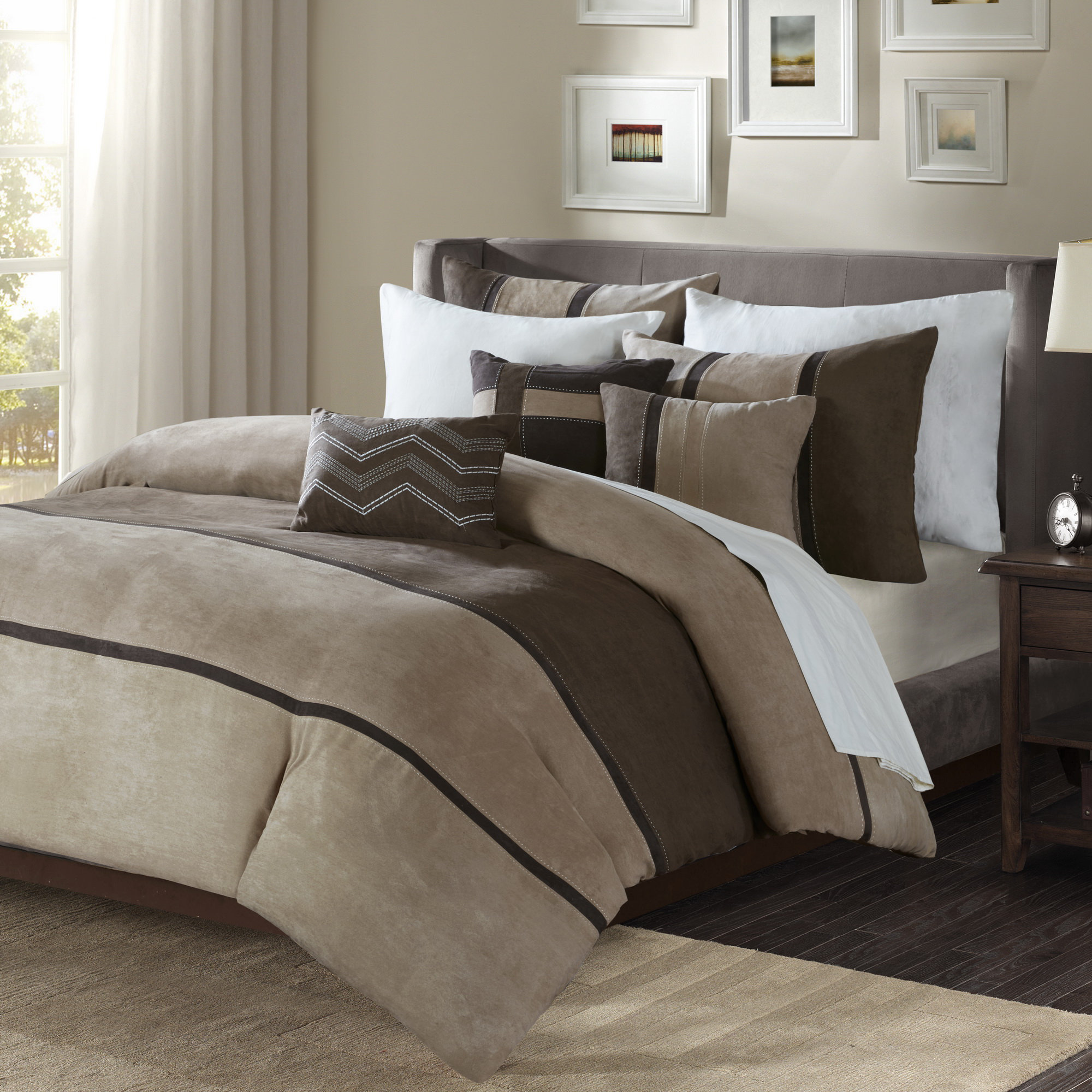 Laude Run Rauscher 6 Piece Duvet Cover Set Reviews Wayfair
