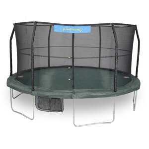 14' Trampoline with Enclosure and 84 Springs