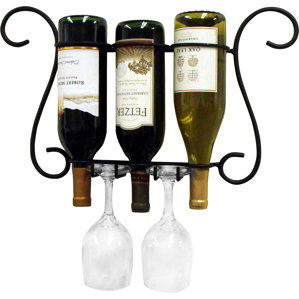 Birmingham 3 Bottle Wall Mounted Wine ..