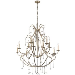 Wickham 12-Light Candle-Style Chandelier