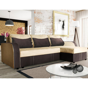 Ecksofa Arosa mit Bettfunktion von Mebas Polster..