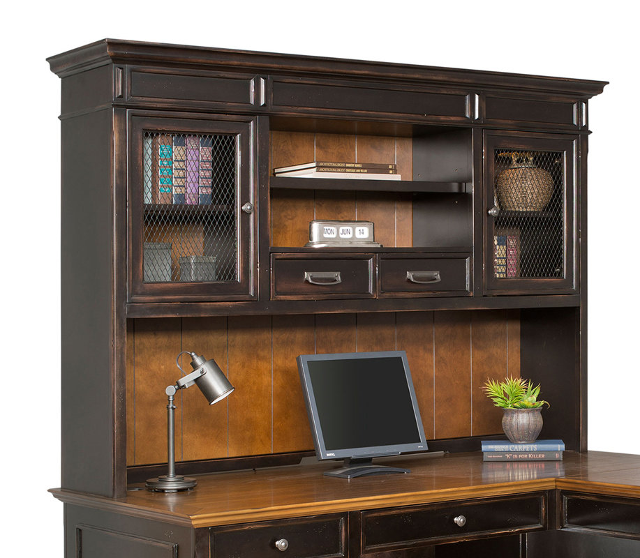 Martin Furniture Hartford 3 Piece LShaped Desk Office Suite & Reviews