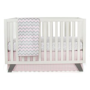 Kaitlyn 3 Piece Crib Bedding Set