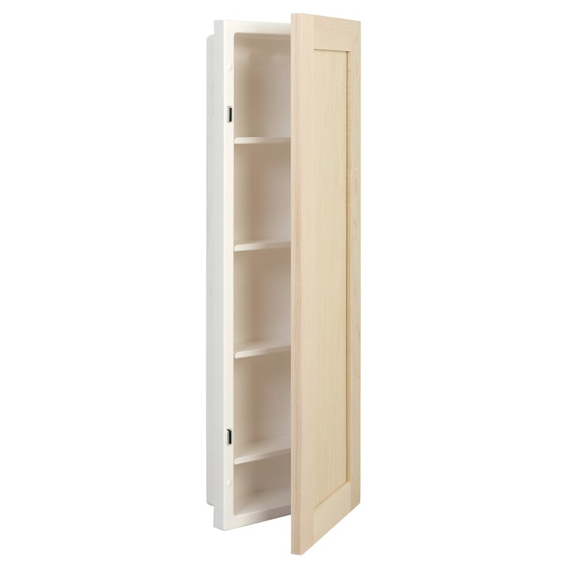 Alcott Hill Eben 12" W x 36" H Recessed Cabinet & Reviews ...