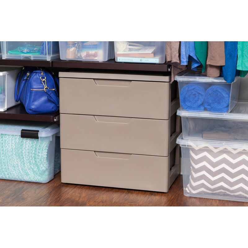 3 Drawer Plastic Storage Chest 3 Drawer Plastic Storage Chest