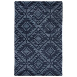 Cannes Hand-Tufted Blue Area Rug