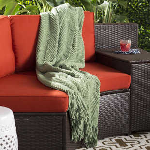 Blankets Throws Joss Main Nader Tweed Knitted Throw Blanket