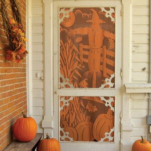 Scarecrow Indoor/Outdoor Single Curtain Panel