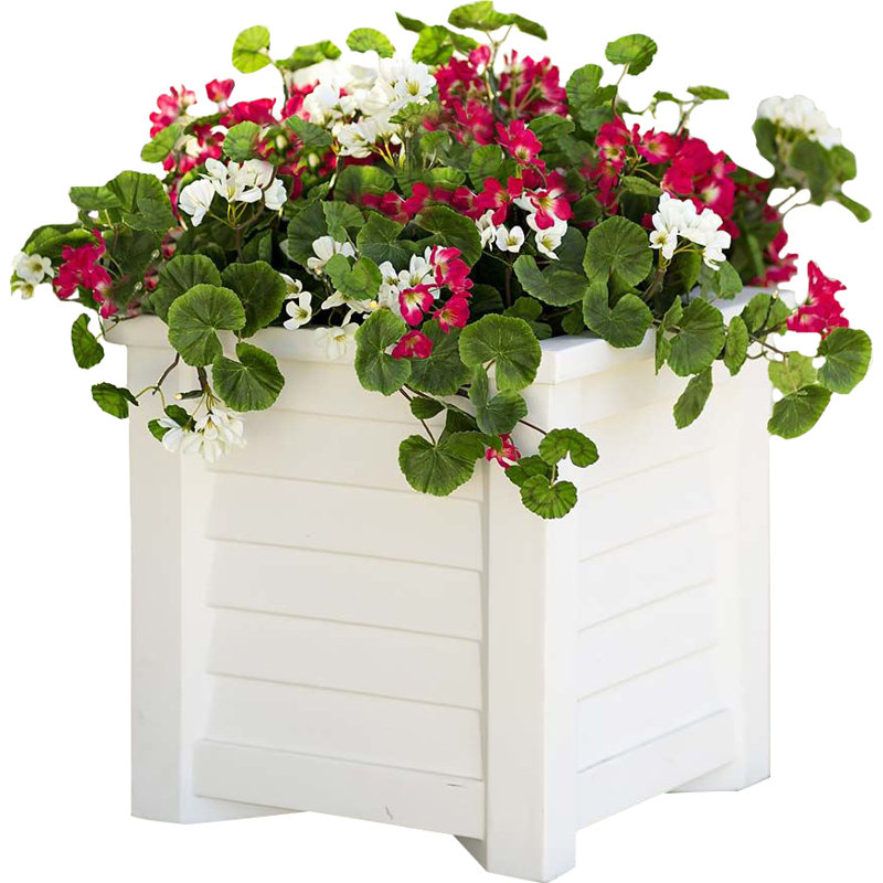 Plow & Hearth Lighted Geranium Urn Filler & Reviews | Wayfair