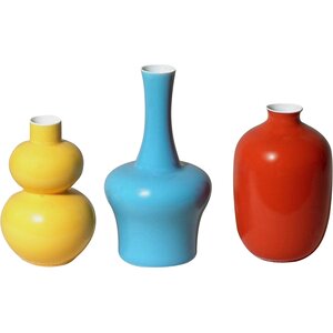 3 Piece Mini Bud Vase Set