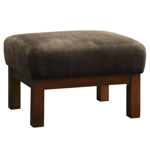 Wayne Mission Ottoman by Three Posts