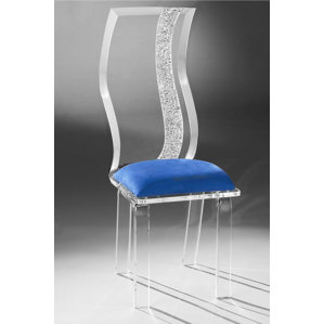 Wave Acrylic Side Chair by Muniz