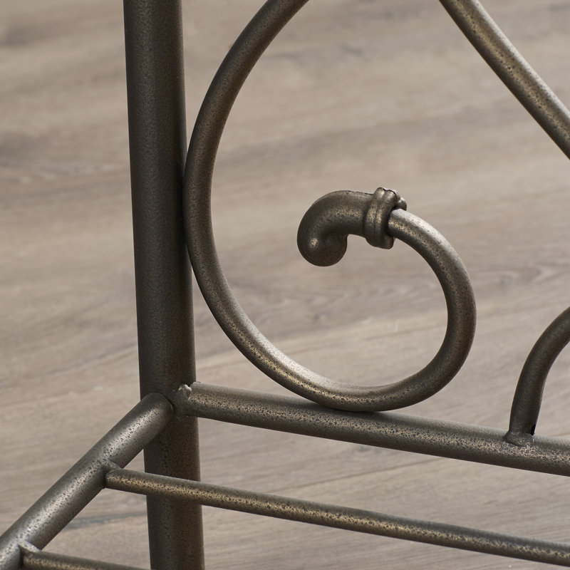 Andover Mills Metal Nightstand & Reviews Wayfair