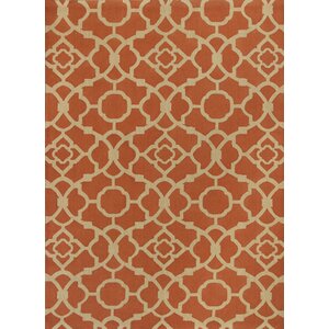 Latimer Spice Athena Rust/Beige Area Rug